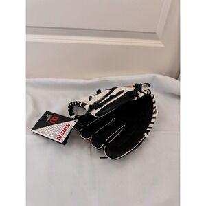 Wilson Baseball Glove A500 Left  Hand Throw White Black  Leather 12" NWT